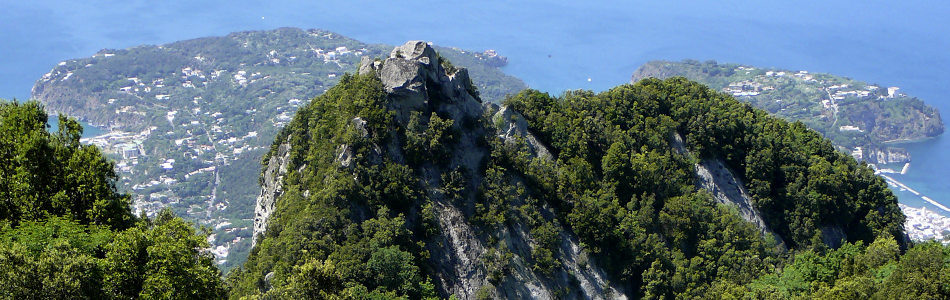 Epomeo. Blick vom Berggipfel