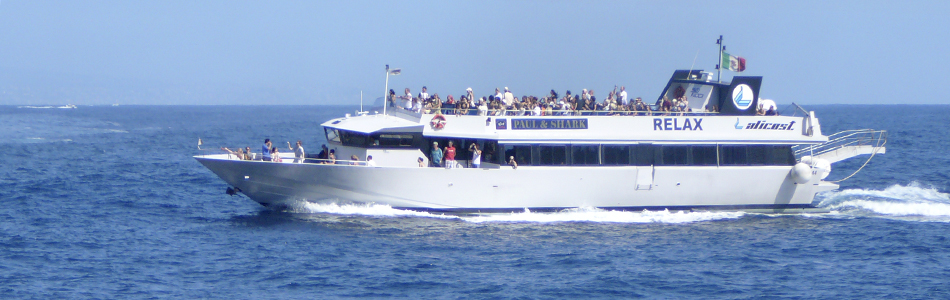 Ischia. Ausflugsboot