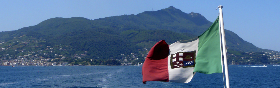 Ischia. Blick auf den Epomeo