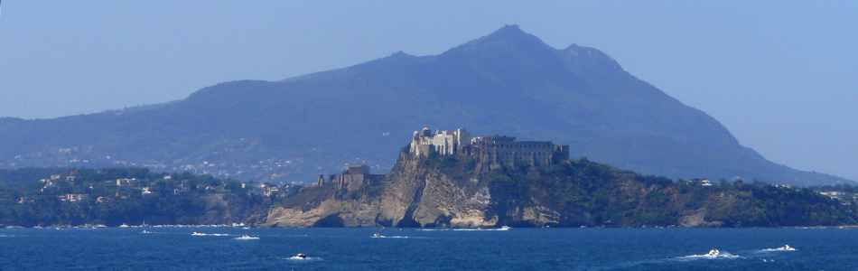 Ischia. Blick auf den Epomeo