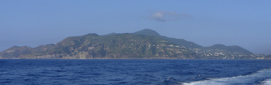 Ischia. Blick auf der Westküste