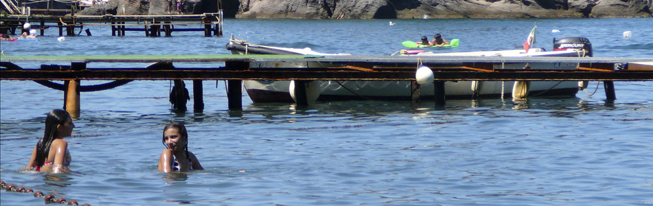 Ischia. Strandleben