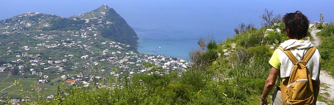 Ischia. Wandern mit Panoramablick