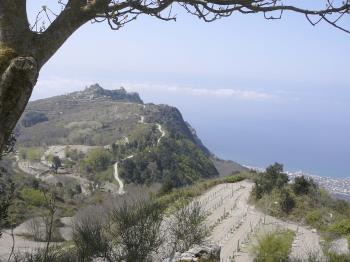 Ischia. Blick vom Epomeo-Gipfel