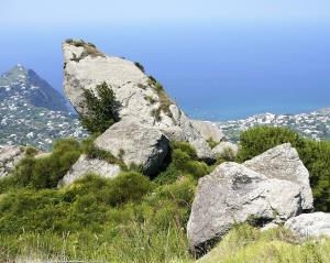 Ischia. Felsformation