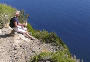 Ischia. Wanderung und Wanderwege